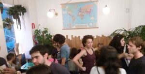 Intercambio de idiomas en The Traveller Madrid, Mayo de 2017