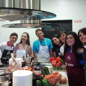 Spanish group cooking, TANDEM Madrid